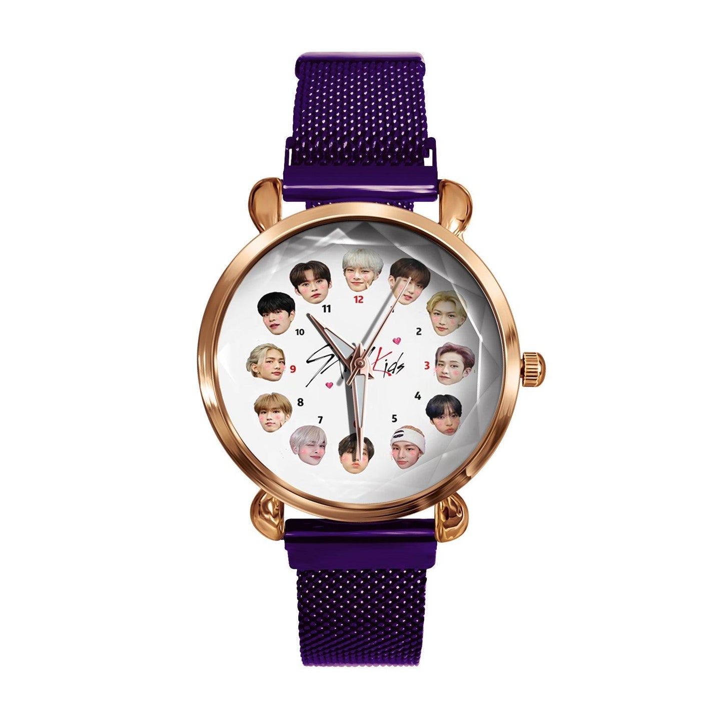 STRAY KIDS WATCHES WITH MAGNETIC CLOSURE
