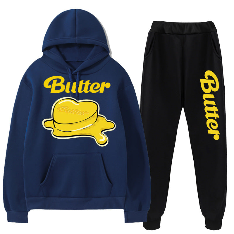 BTS BUTTER HOODIE AND PANTS SET