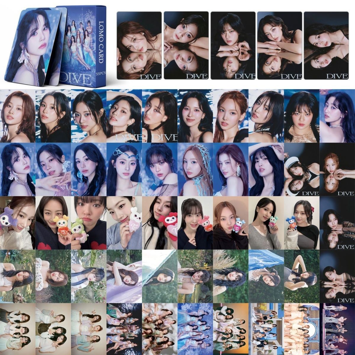 KIT W/ 55 PHOTOCARDS TWICE DIVE