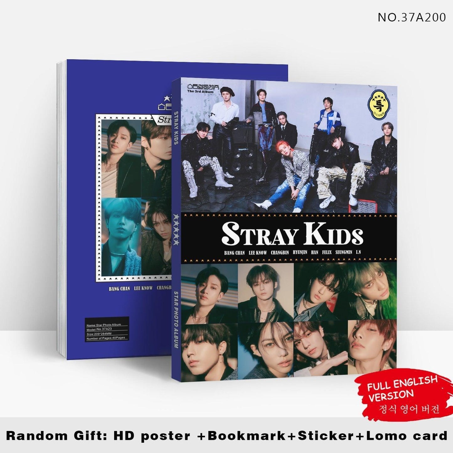STRAY KIDS PHOTOBOOK 80 PCS (PHOTOBOOK+79 ITEMS) VARIOUS OPTIONS!✨