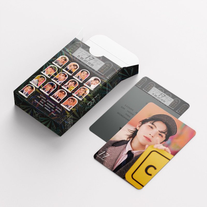 SEVENTEEN MERCH 17 Is Right Here92 PIECES KIT (60 PHOTOCARDS + 32 STICKERS)