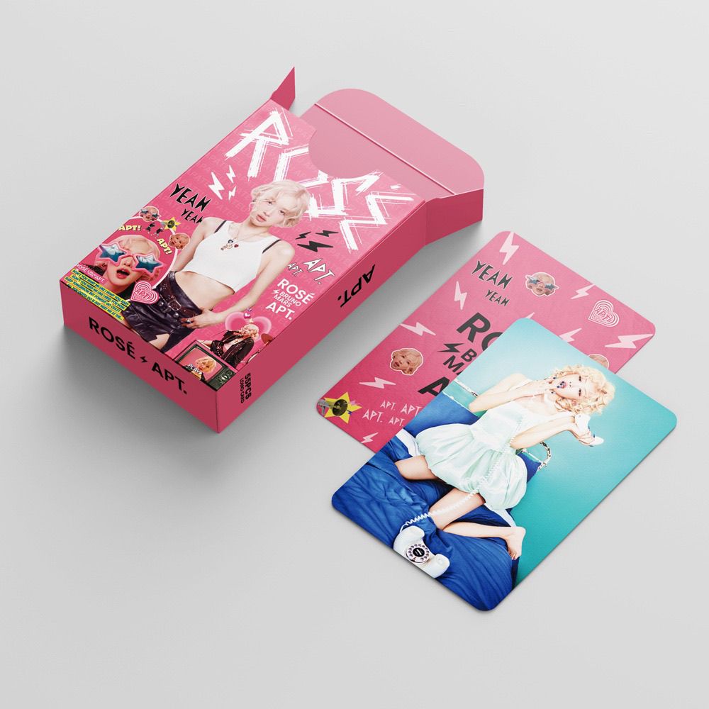 APT ROSÉ PHOTOCARDS 55 PCS