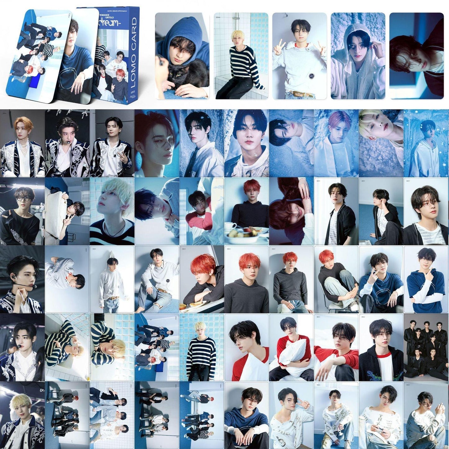 PHOTOCARDS ENHYPEN ROMANCE : UNTOLD DAYDREAM 55 PCS