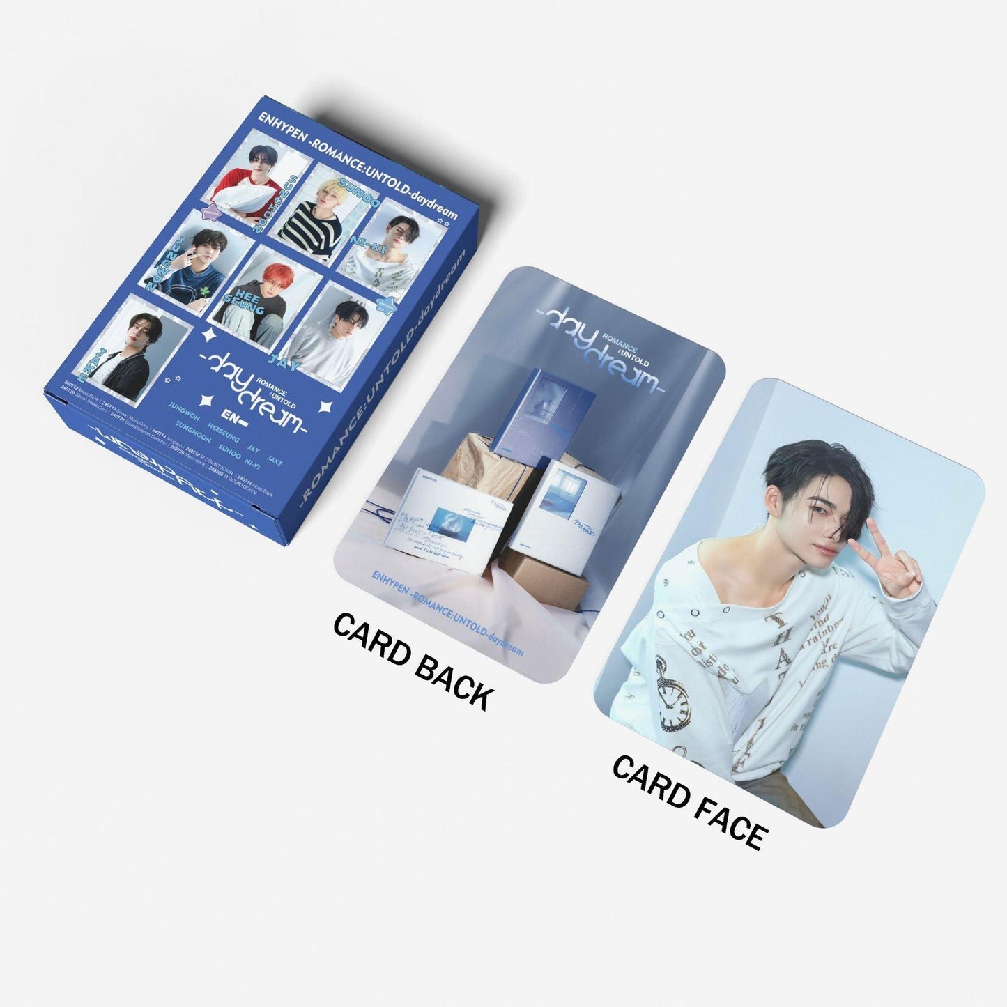 PHOTOCARDS ENHYPEN ROMANCE : UNTOLD DAYDREAM 55 PCS