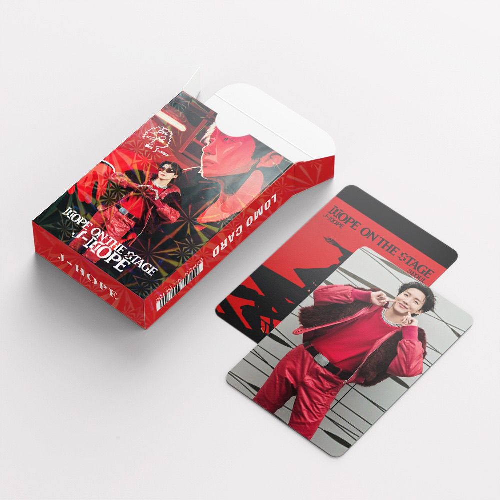 JHOPE “HOPE ON THE STAGE” 92 PCS (60 PHOTOCARDS + 32 STICKERS)