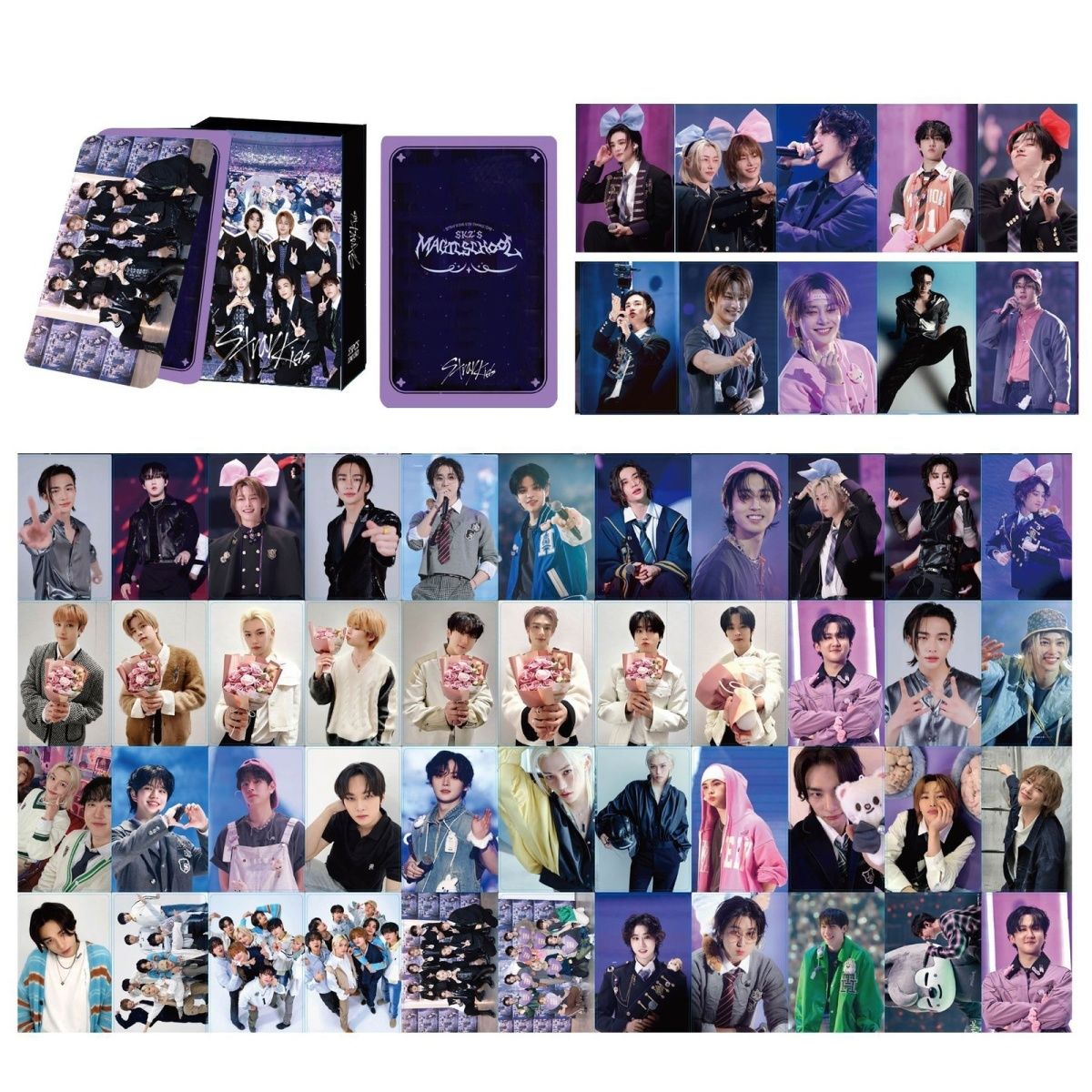 STRAY KIDS PHOTOCARDS DO IT, KARMA, ATE, HOP, GIANT, 5 STAR, MANIAC, MAXIDENT + VARIOUS OPTIONS!✨ (55 PCS)