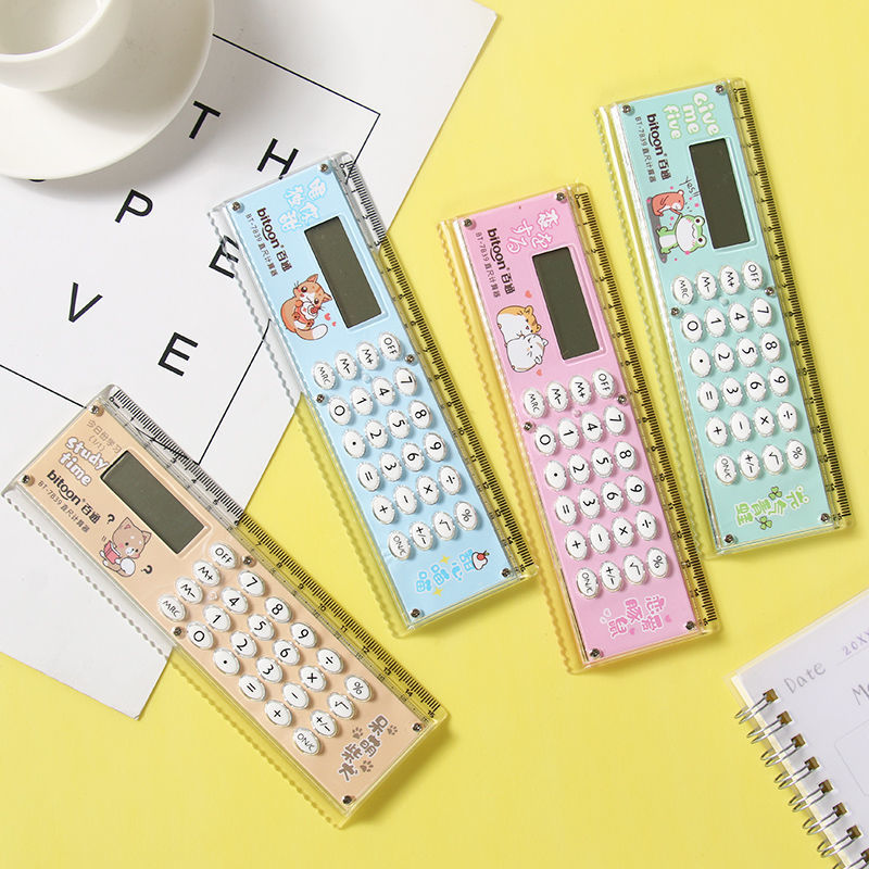 CALCULATOR RULER - 4 COLOR OPTIONS