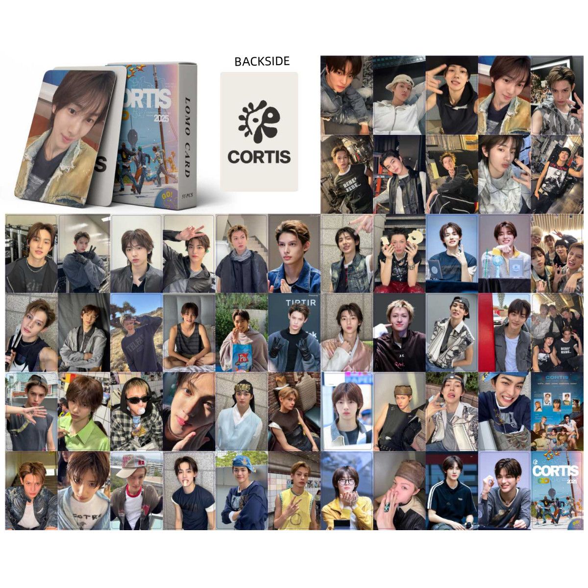 CORTIS PHOTOCARDS 55 PCS