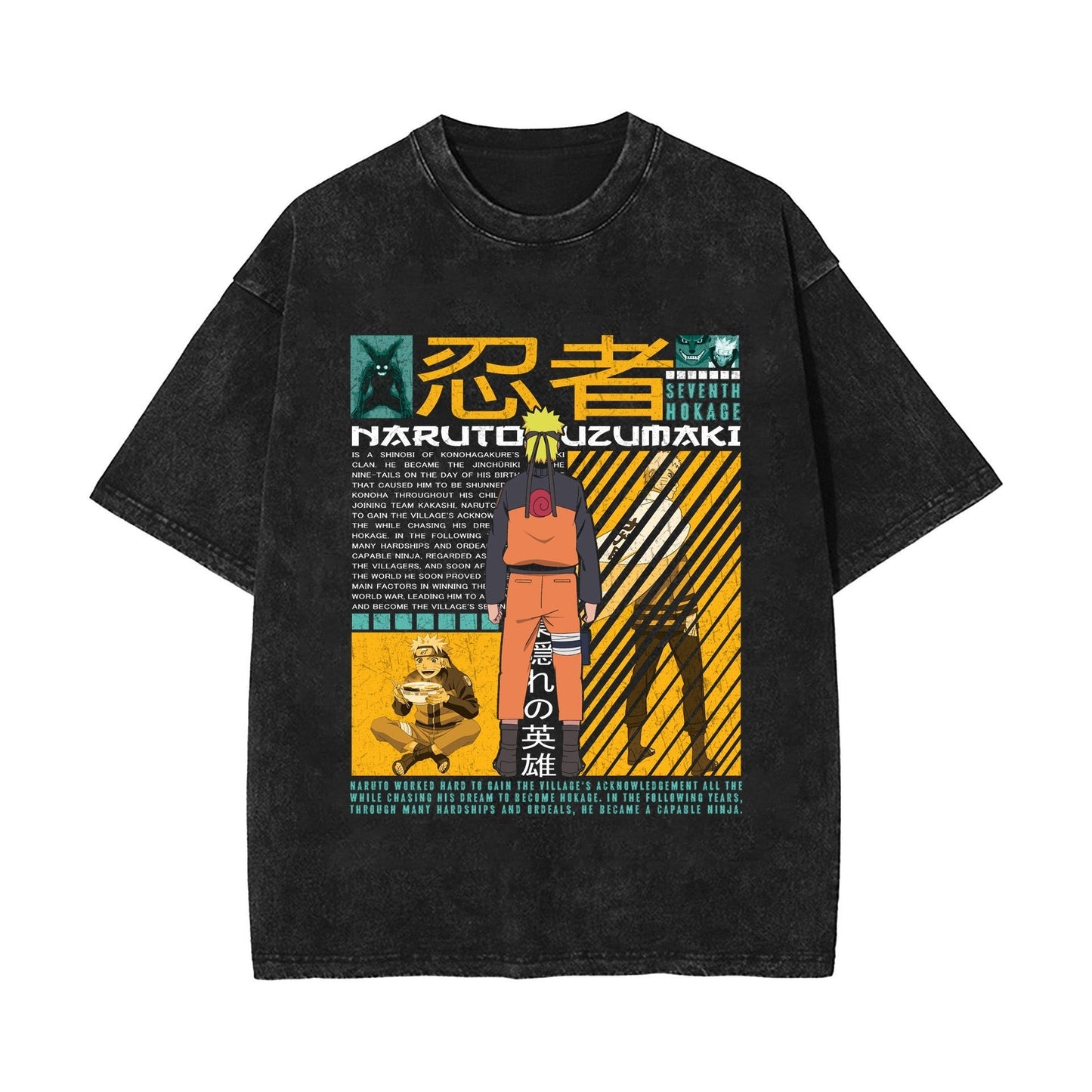 NARUTO MERCH T SHIRT 100% COTTON