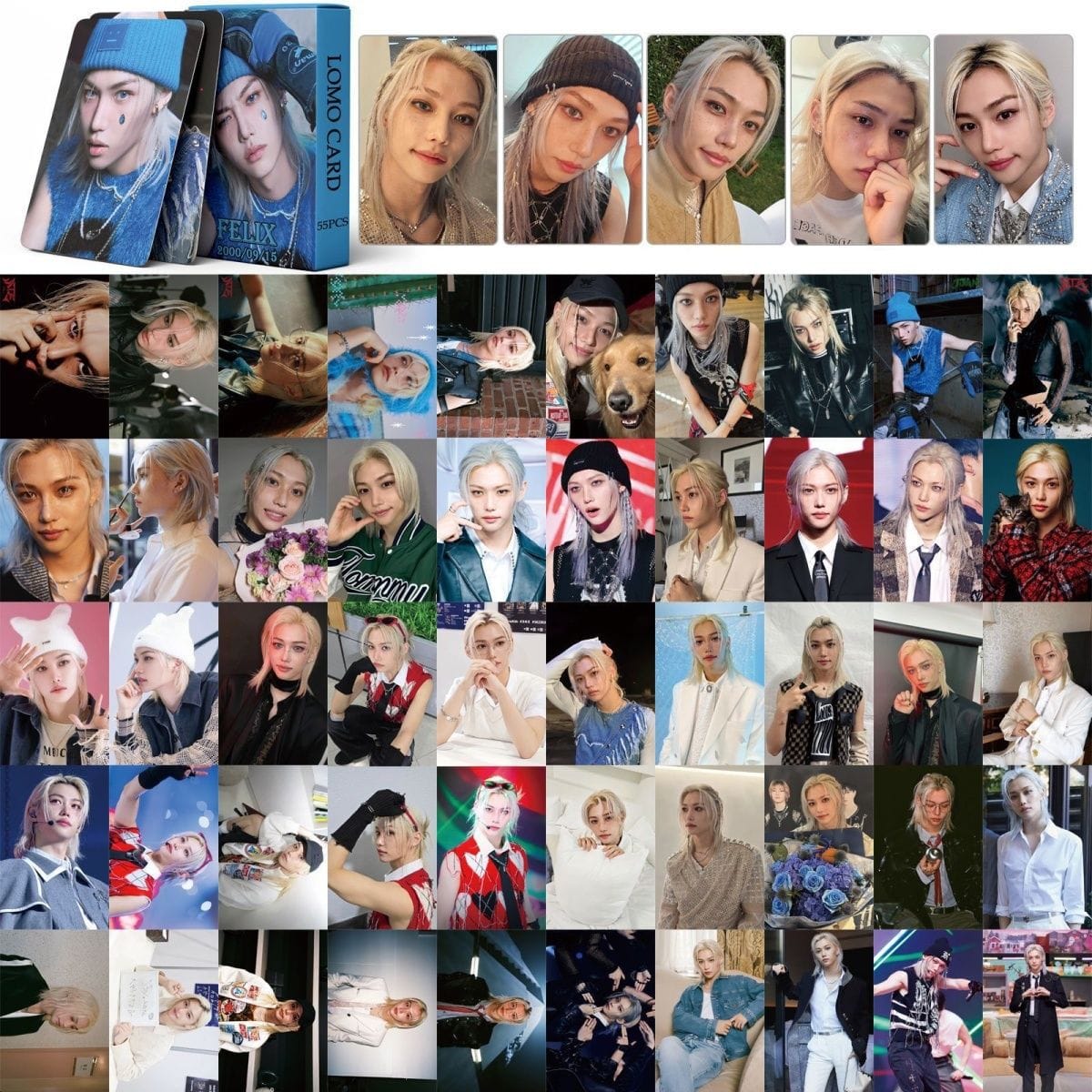 STRAY KIDS PHOTOCARDS DO IT, KARMA, ATE, HOP, GIANT, 5 STAR, MANIAC, MAXIDENT + VARIOUS OPTIONS!✨ (55 PCS)