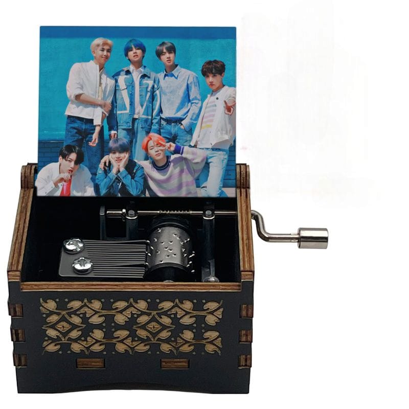 BTS MUSIC BOX BLUE&GREY