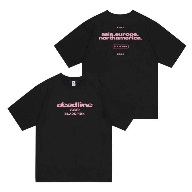BLACKPINK DEADLINE T-SHIRT/CROPPEDS 100% COTTON