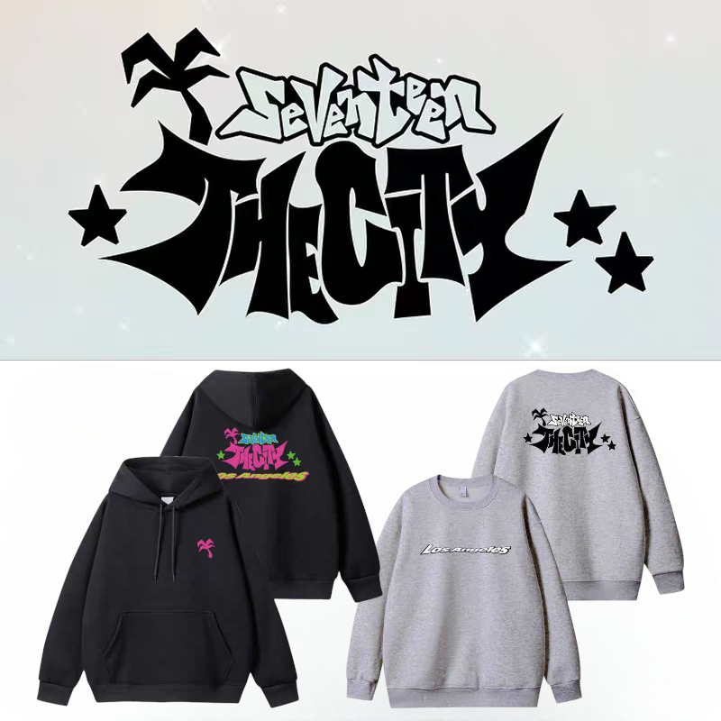 SEVENTEEN MERCH THE CITY LA HOODIE