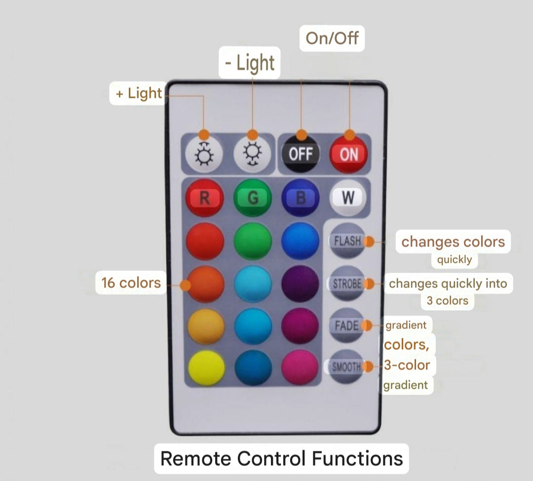 SOLO LEVELING LED LIGHT THATS CHANGES COLOR (3 Models)