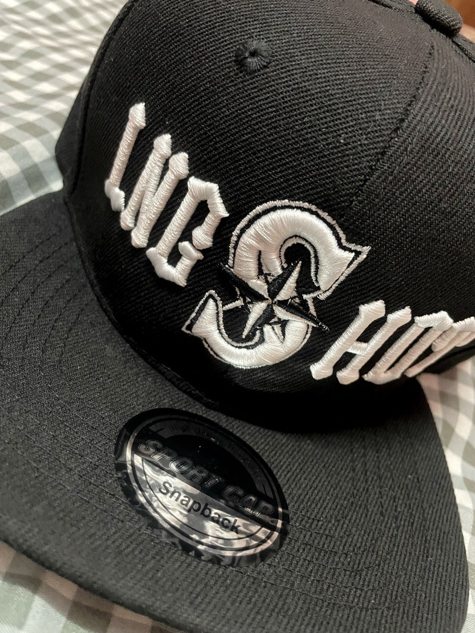 LNGSHOT CAP - RED, BLUE AND BLACK