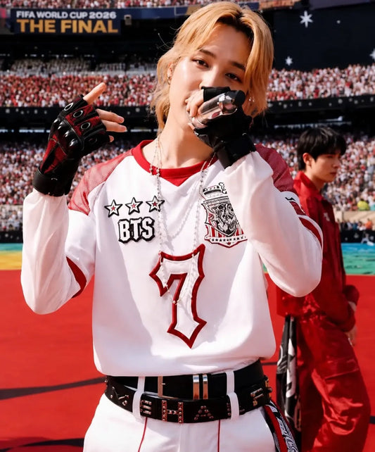 BTS WORLD CUP HALFTIME SHOW LONG SLEEVE JERSEY