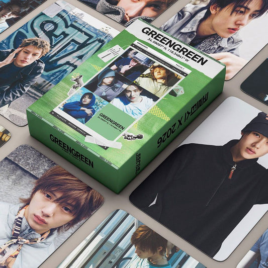 CORTIS GREENGREEN PHOTOCARDS 55 PCS