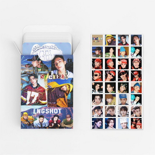 LNGSHOT PHOTOCARDS 92PCS (60 PHOTOCARDS+ 32 STICKERS)