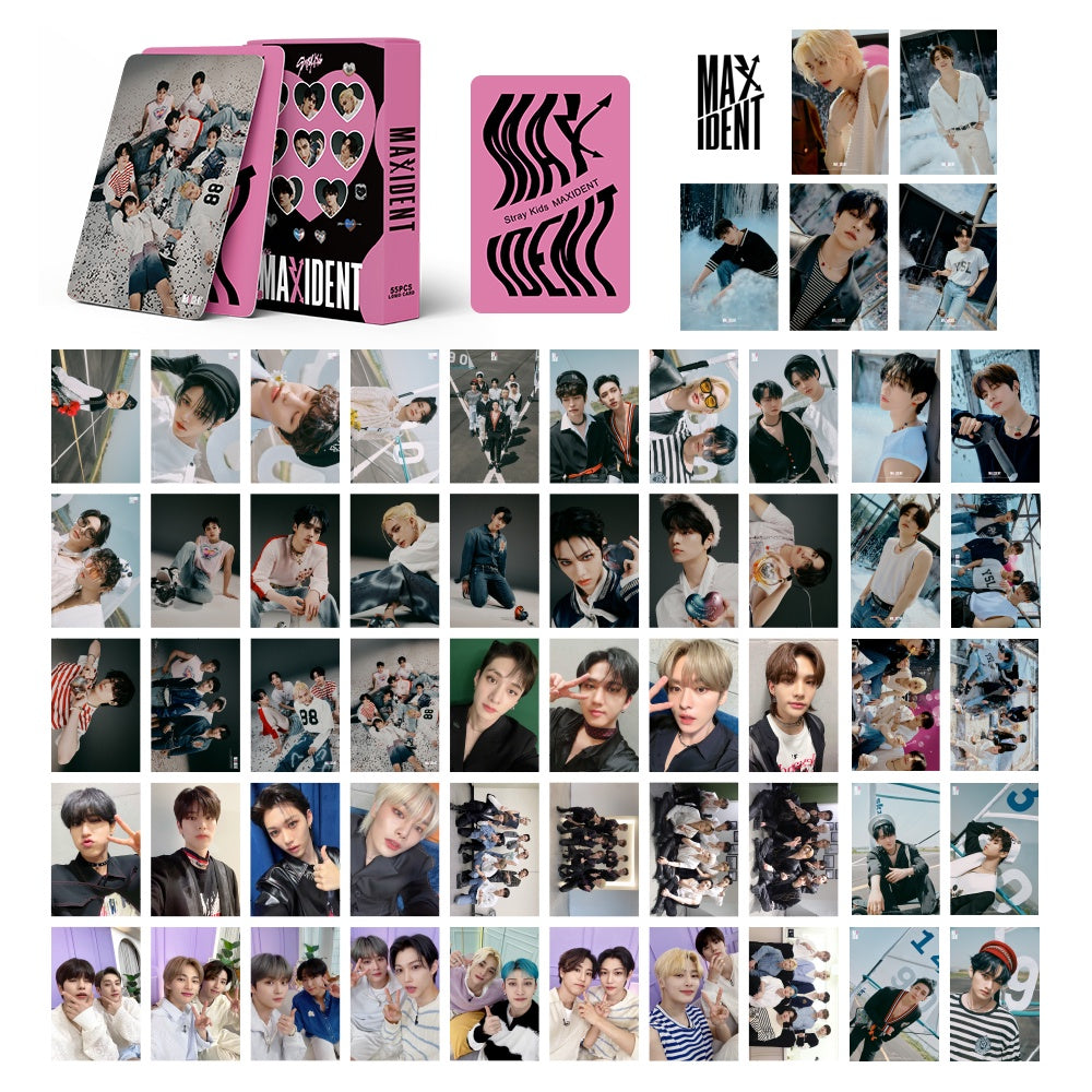 STRAY KIDS PHOTOCARDS DO IT, KARMA, ATE, HOP, GIANT, 5 STAR, MANIAC, MAXIDENT + VARIOUS OPTIONS!✨ (55 PCS)
